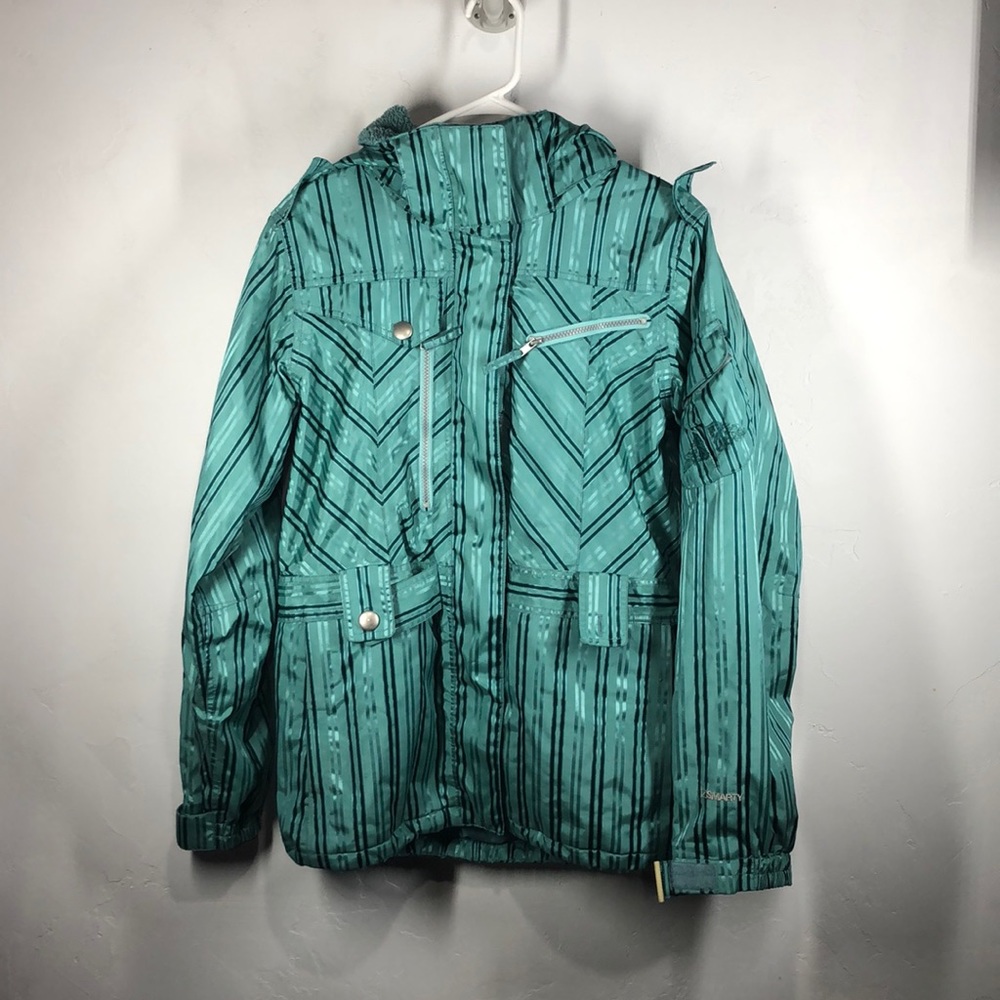 686 Smarty green ski jacket size medium